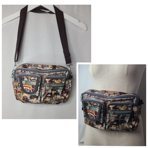 Lesportsac Tokidoki pirate printed handbag/Belt bag - Picture 1 of 11
